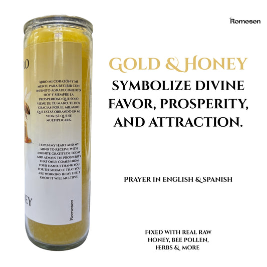 Miel de Oro. Gold Honey.