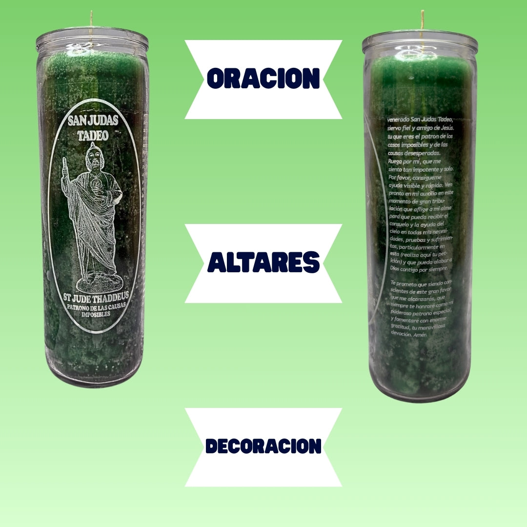 Romesen San Judas Tadeo, Saint Jude Thaddeus 7-Day Candle