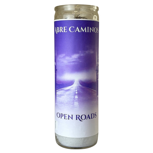 Romesen Abre Caminos, Open Roads Candle, 7-Day Scented Candle.