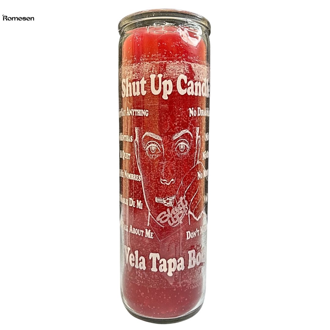 Romesen Tapa-Boca, Veladora 7-Dias. Shut-Up 7-Day Candle