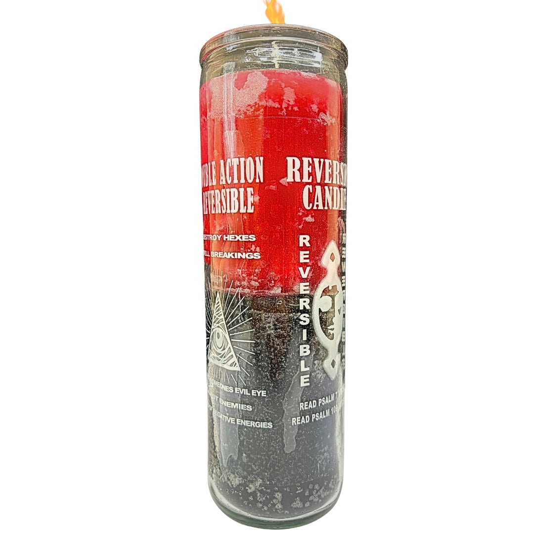 Romesen Reversible, Veladora 7-Dias, Reversing 7-Day Prayer Candle