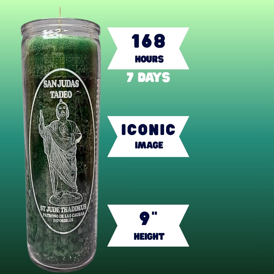 Romesen San Judas Tadeo, Saint Jude Thaddeus 7-Day Candle