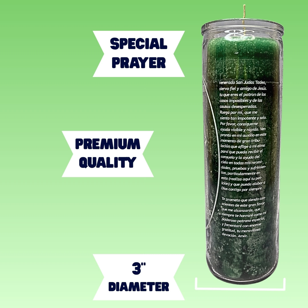Romesen San Judas Tadeo, Saint Jude Thaddeus 7-Day Candle