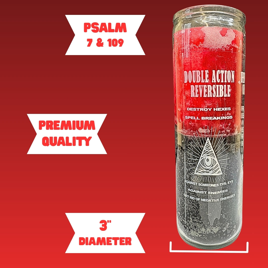 Romesen Reversible, Veladora 7-Dias, Reversing 7-Day Prayer Candle