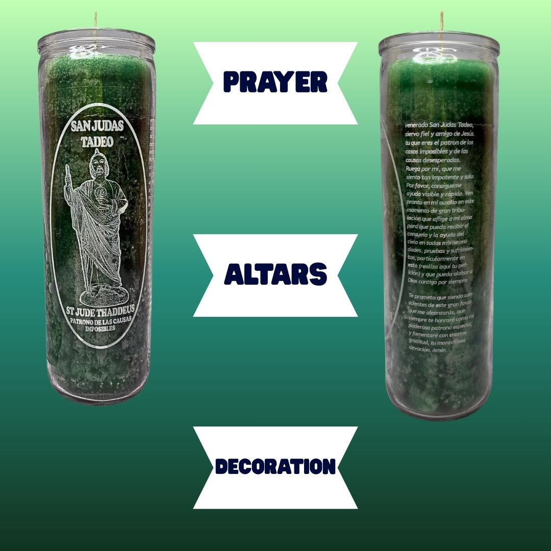 Romesen San Judas Tadeo, Saint Jude Thaddeus 7-Day Candle