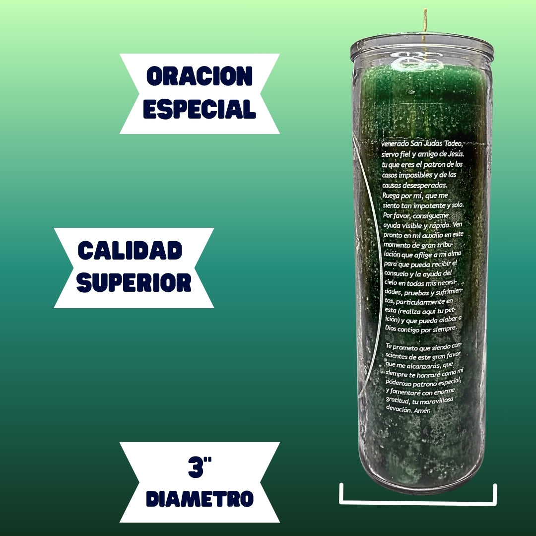 Romesen San Judas Tadeo, Saint Jude Thaddeus 7-Day Candle