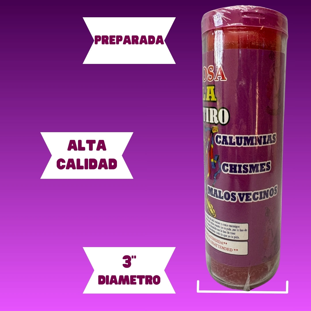 Romesen De Retiro, Veladora 7-Dias, Removal 7-Day Candle
